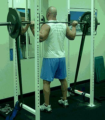 50-REP RHYTHM SQUATS