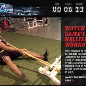 WWE.com posts NEW video footage of Triple H’s “Hellish Workout” @ DeFranco’s!