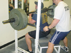 Dynamic Box Squats