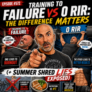 Training To Failure vs 0 RIR: The Difference MATTERS (+ Summer Shred Lies EXPOSED)