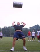 Keg or Medicine ball toss